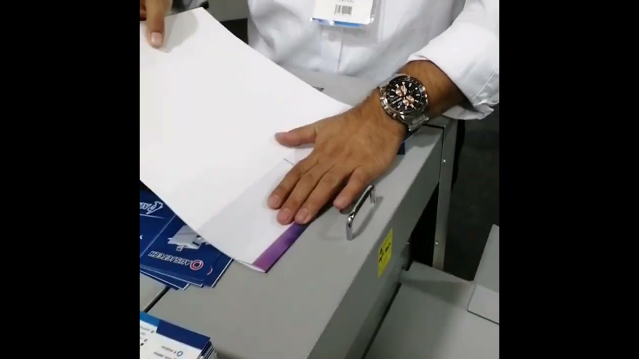 ausjetech Pilyaj, Perforaj ve kesim makinası fuarımızda.