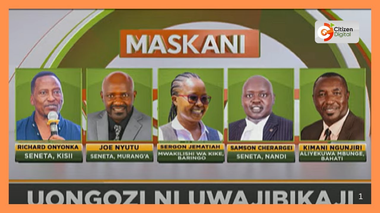| Maskani | Je , viongozi wa kisiasa nchini wamewajibika ?[part1]