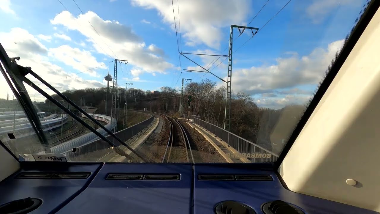 Führerstandsmitfahrt | RB48 | Köln - Bonn | BR 442 (Talent 2)