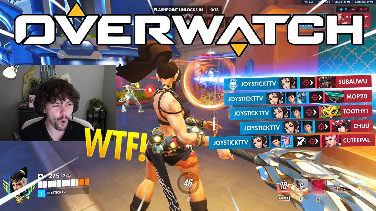 Overwatch FUNNY MOMENTS & MOST WTF Clips #307