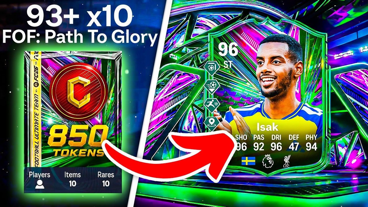 Я ВЫБИЛ ЛУЧШУЮ КАРТУ PTG! 😲 ПАКИ 93+ x10 PTG &mdash; FC 26 Ultimate Team