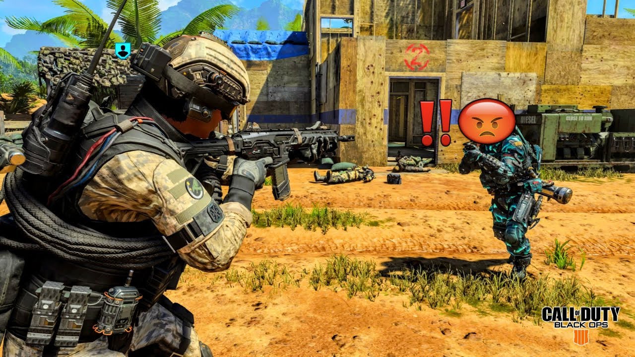 4 STRIKE TEAMS IN ONE GAME!!//MAKING THE ENEMY TEAM RAGE😡(BO4)