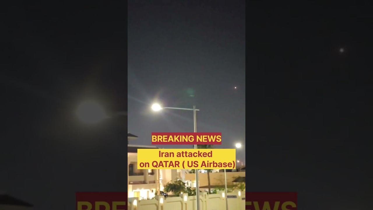 Iran Fires Missiles at U.S. Air Base in Qatar &ndash; Intercepts Heard, Massive Blasts Reported in Doha
