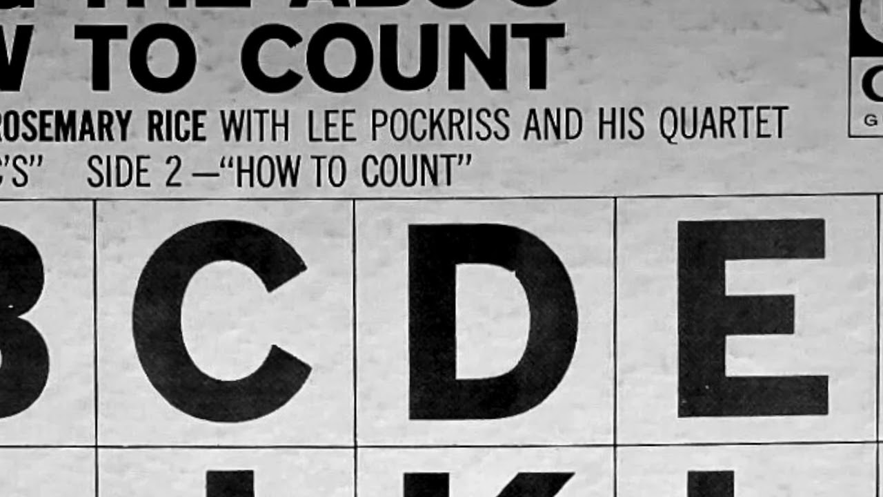 Rosemary Rice with Lee Pockriss and His Quartet - Make Believe (That You're a Letter)