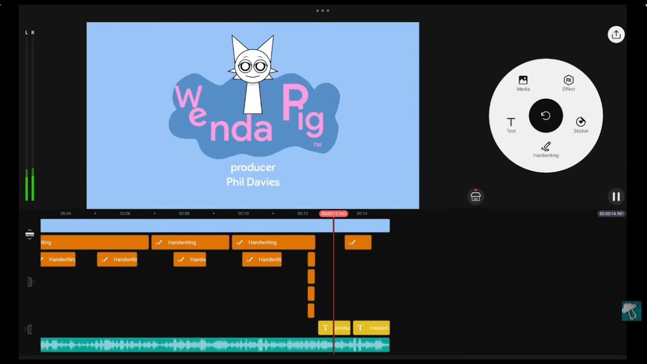Wenda Pig Logo Remake Kinemaster Speedrun x16 Speed @WAGDHN2026