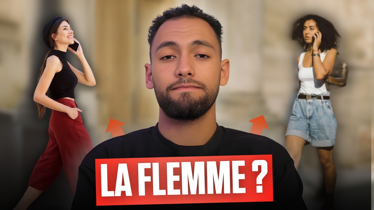 Comment draguer quand t'as ZERO motivation (technique 