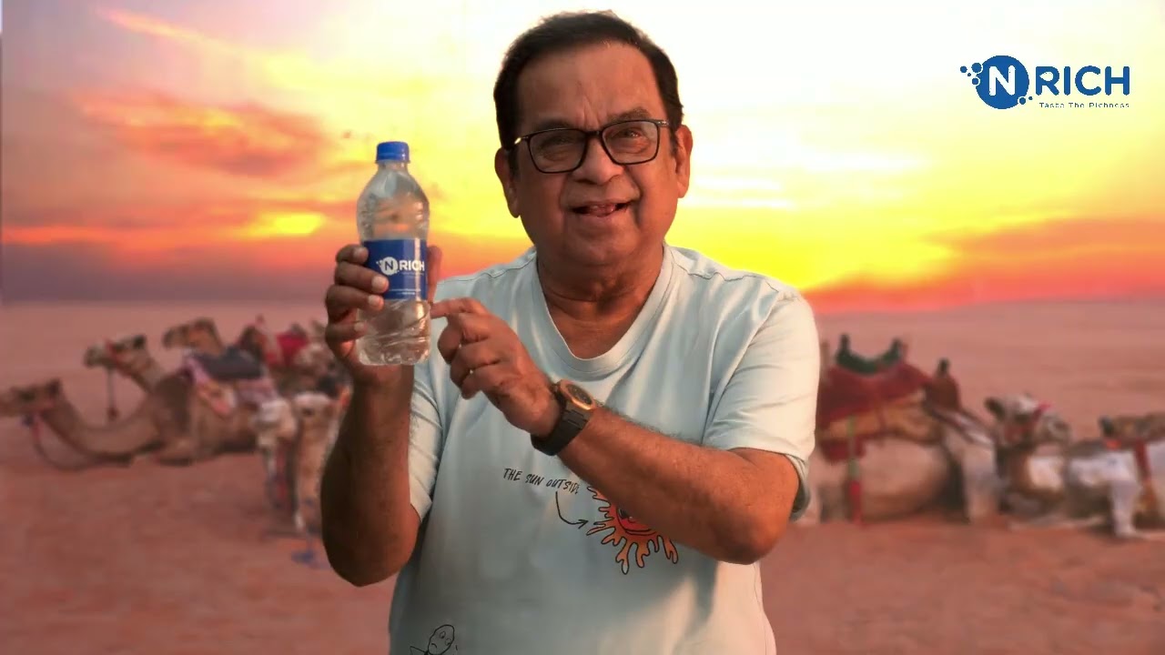 Nrich Water 🚰 | Brahmanandam Launches India&rsquo;s Fastest Growing Bottled Water Brand | Dealership Open!