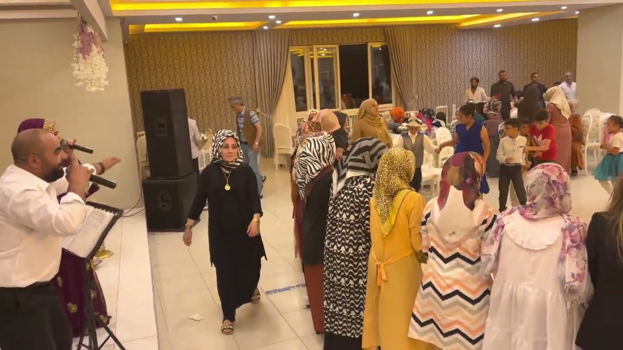 Koma Şengal Kars düğününde Sahne muhteşem