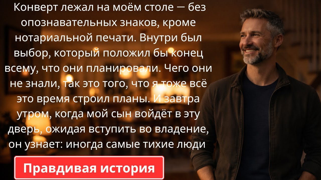 Нам нужен ваш коттедж для нашего курорта за 40 миллионов долларов», — сказал мой сын-архитектор.....