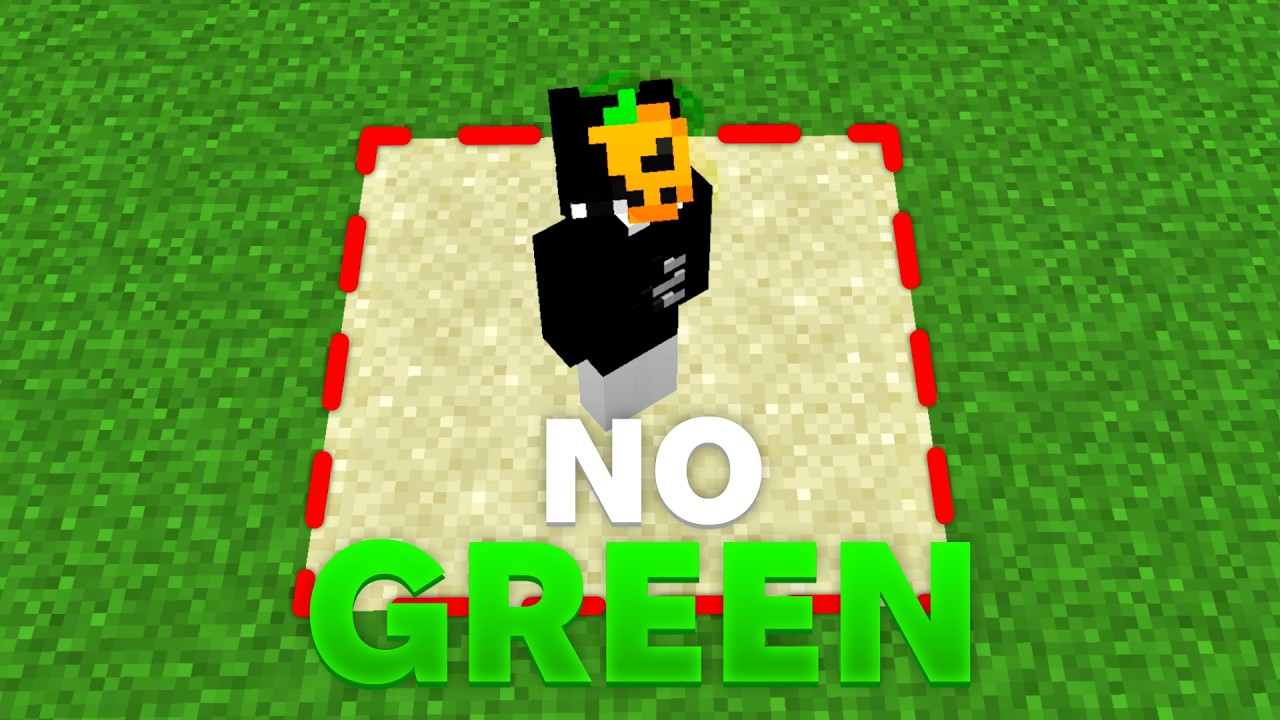 Могу ли я пройти Minecraft Hardcore, НЕ касаясь ЗЕЛЕНОГО?
