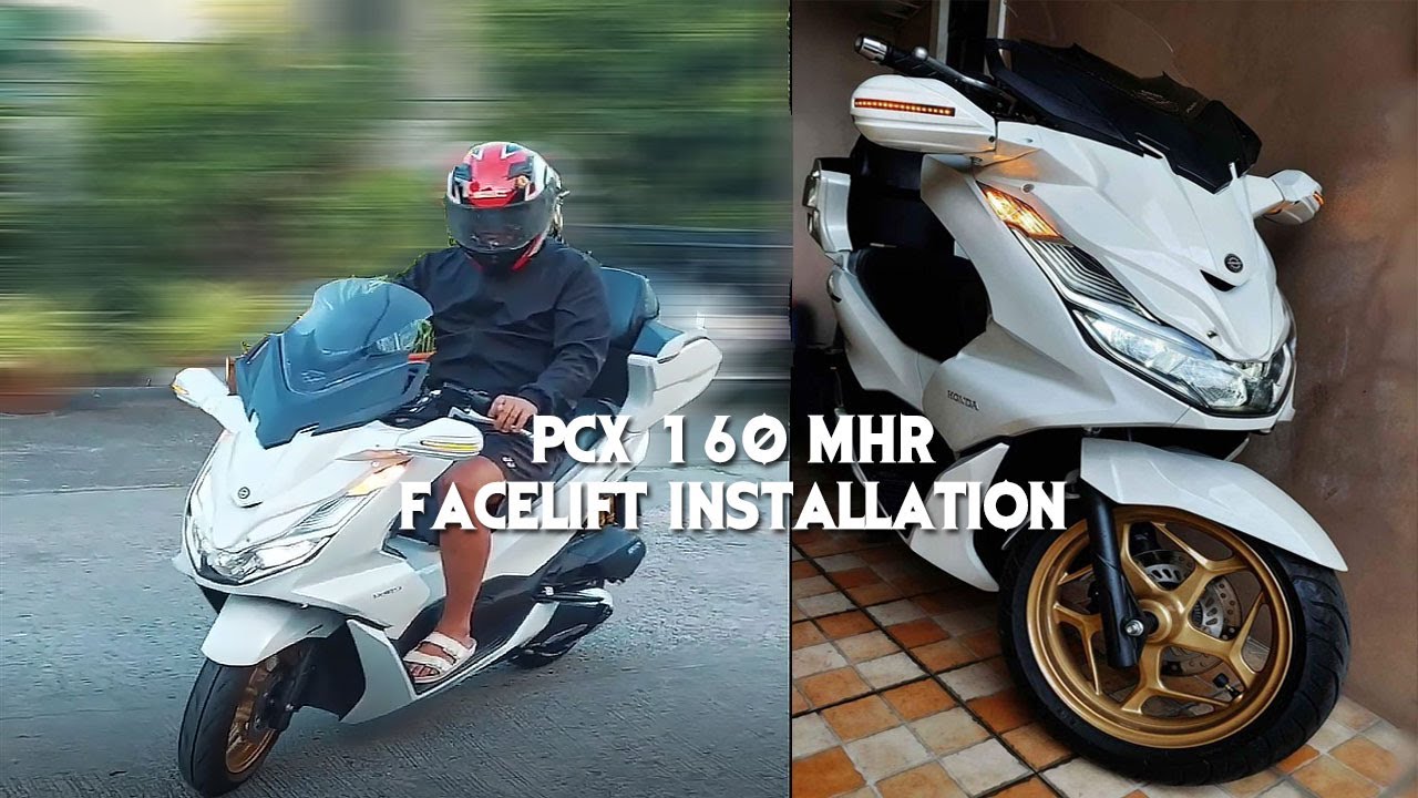 PCX 160 MHR FACELIFT INSTALLATION