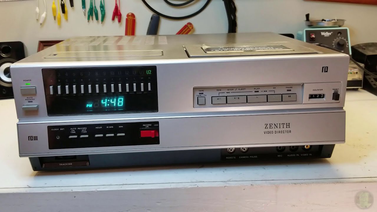 Zenith Video Director VR-8500PT (Beta VCR)