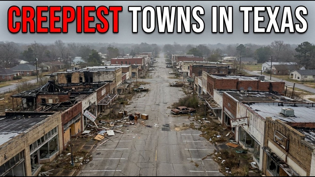11 Creepiest Forgotten Small Towns in Texas (Abandoned… But Not Empty)