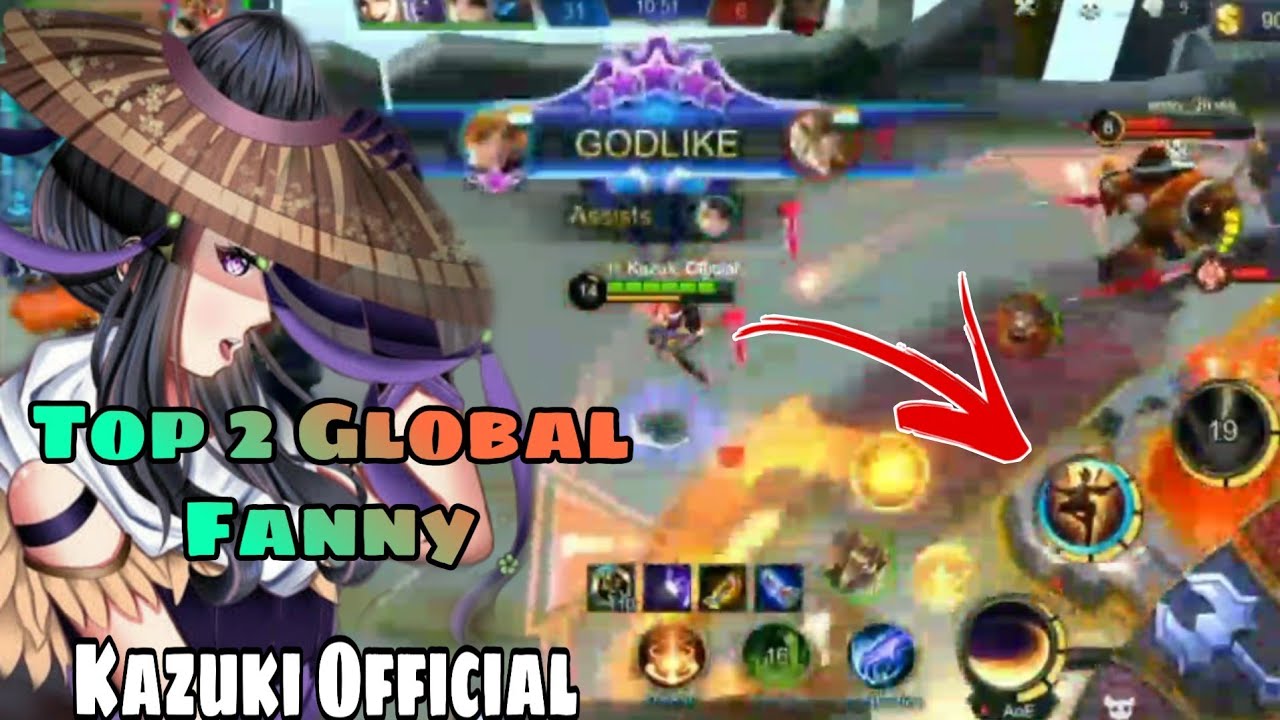 Slowly But Surely | Top 2 Global Fanny Kazuki Official Sent me his Gameplay