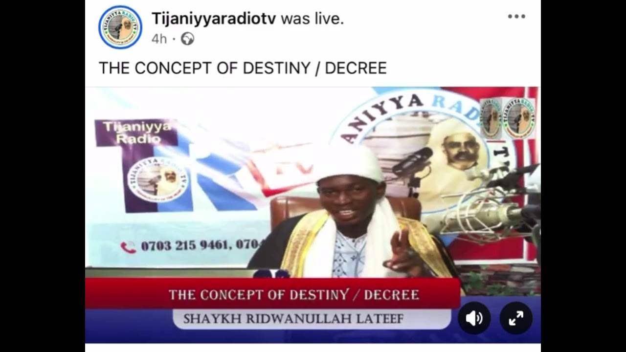 THE CONCEPT OF DESTINY / DECREE