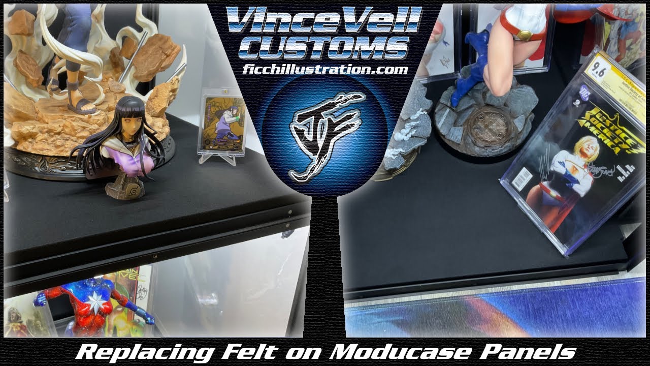 Replacing Felt on my Moducase panels due to Glue Fumes