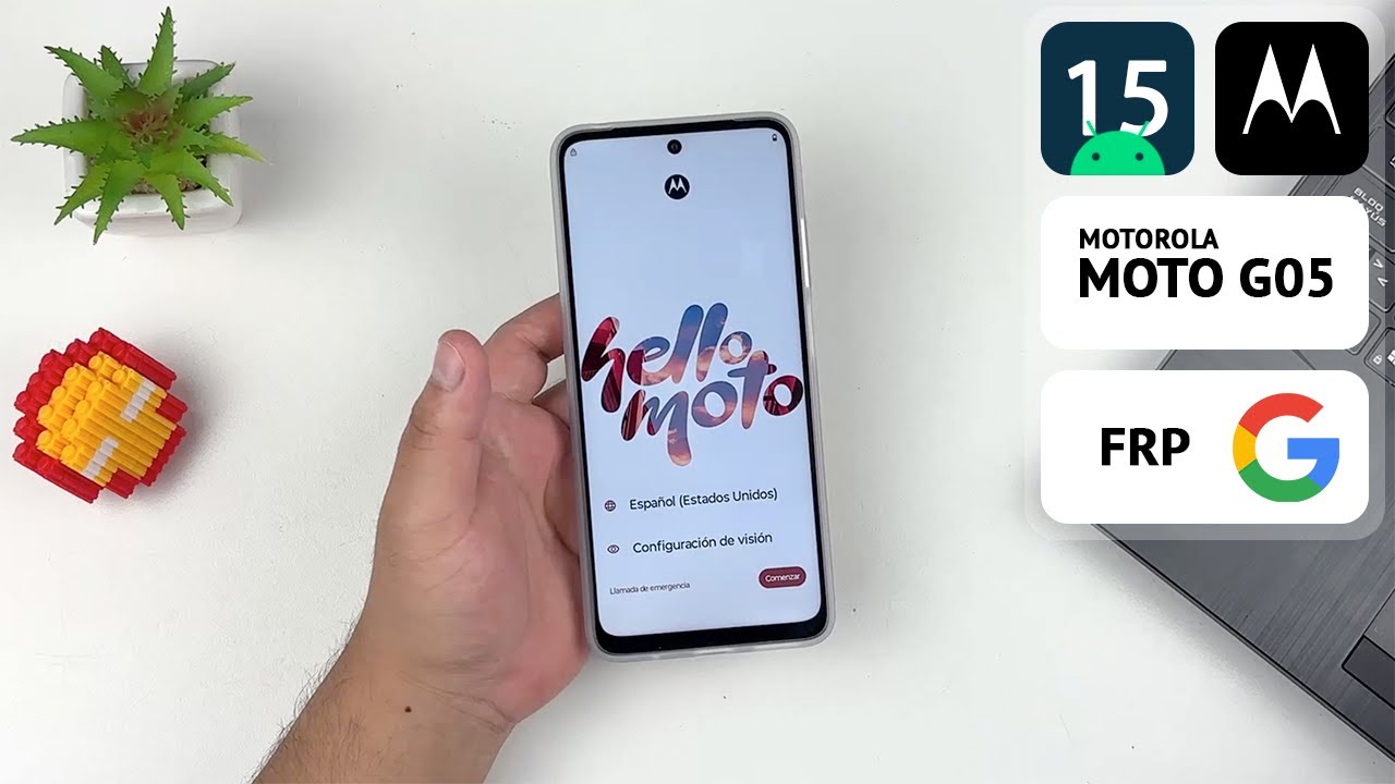 Eliminar Cuenta de Google Motorola Moto G05 | Android 15