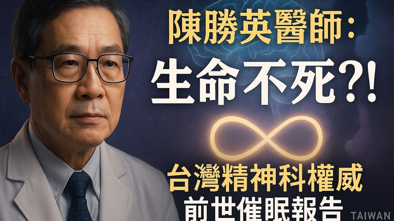 【陳勝英醫師】生命不死？台灣精神科權威揭露前世輪迴真相！催眠治療報告
