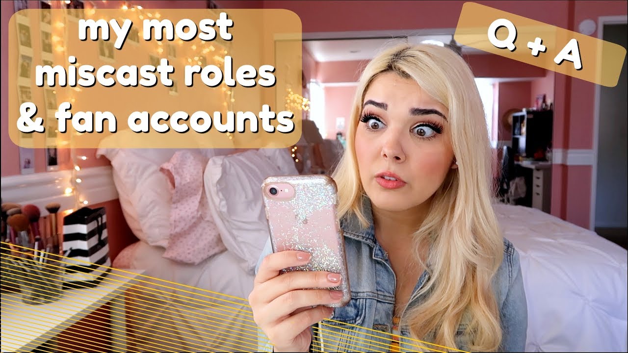 My Most Miscast Roles & Fan Accounts | Q + A