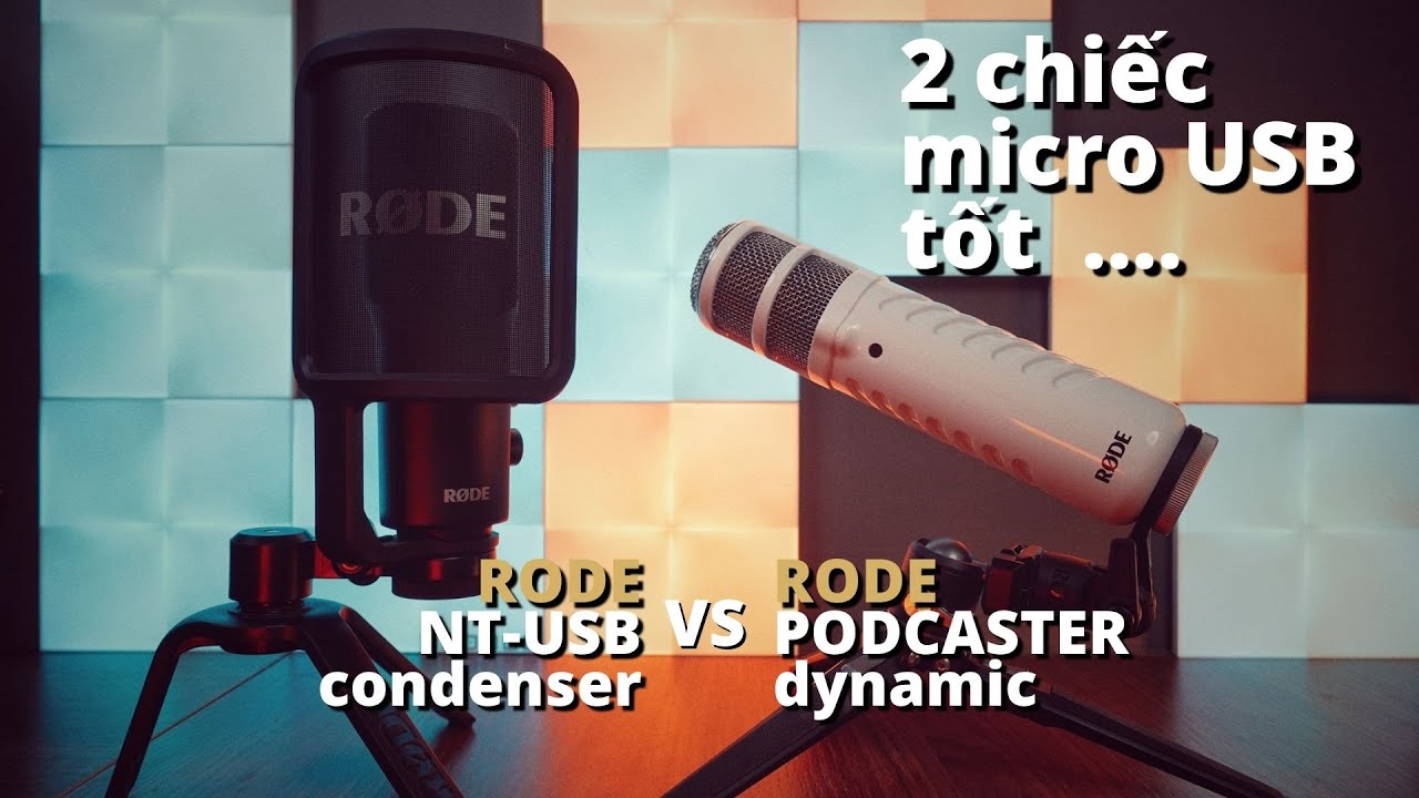 RODE PODCASTER vs RODE NT USB 🔴
