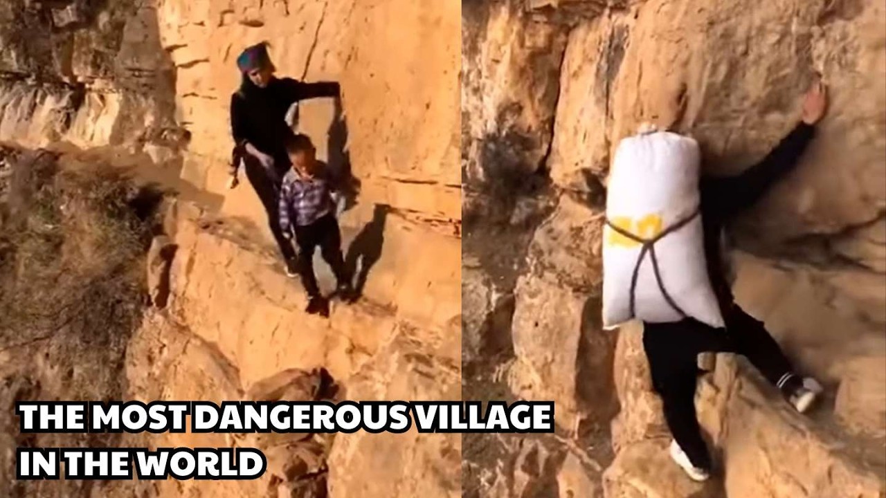 The World&rsquo;s Most Perilous Village: Life on China&rsquo;s Cliffside