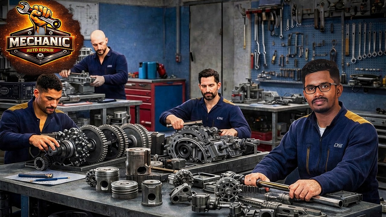 I OPENED A MECHANIC SHOP! | Car Service Together #tamil #gamezdudez #1