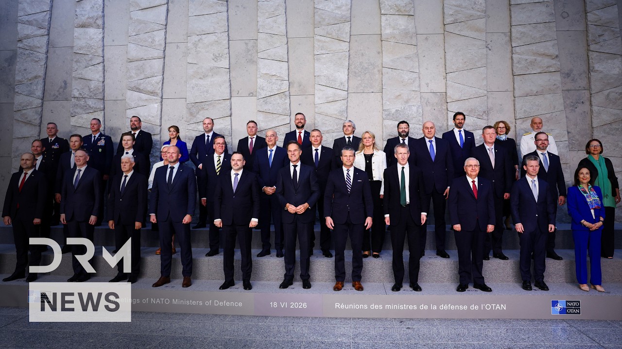 FAMILY PHOTO: Hegseth Joins NATO Defence Ministers for Photo in Brussels Ahead of Summit | AC1B