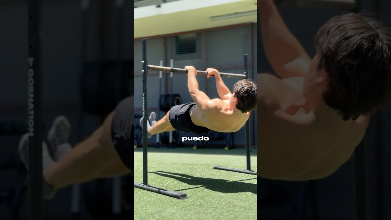 El SECRETO para aprender FRONT LEVER #fitness #calistenia #frontlever