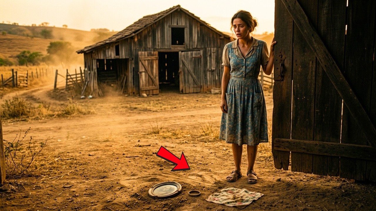 Viúva entra num CELEIRO antigo… e o que ela encontra no chão explica uma mentira de anos…