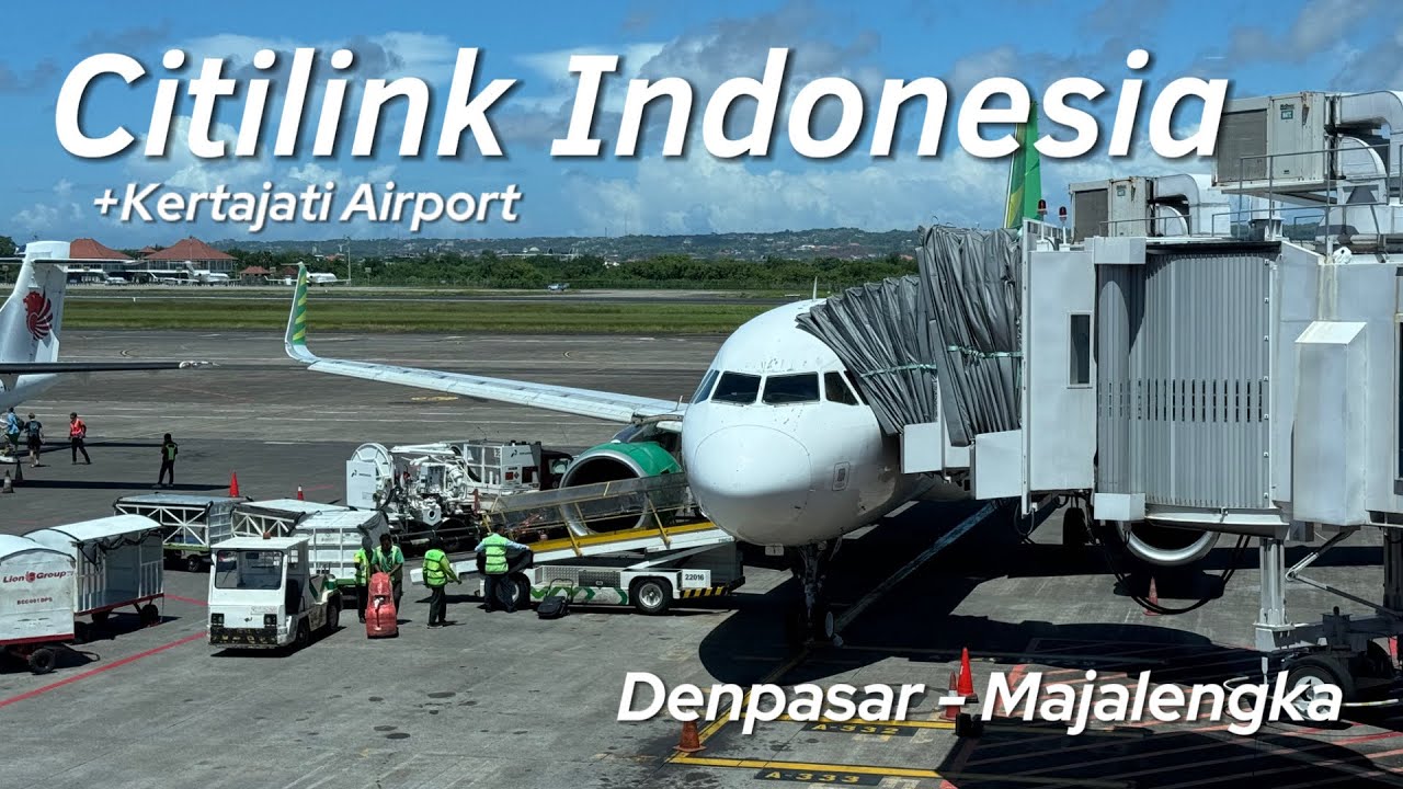 Terbang Naik CITILINK A320-214 dari Denpasar ke Majalengka Kertajati International Airport!
