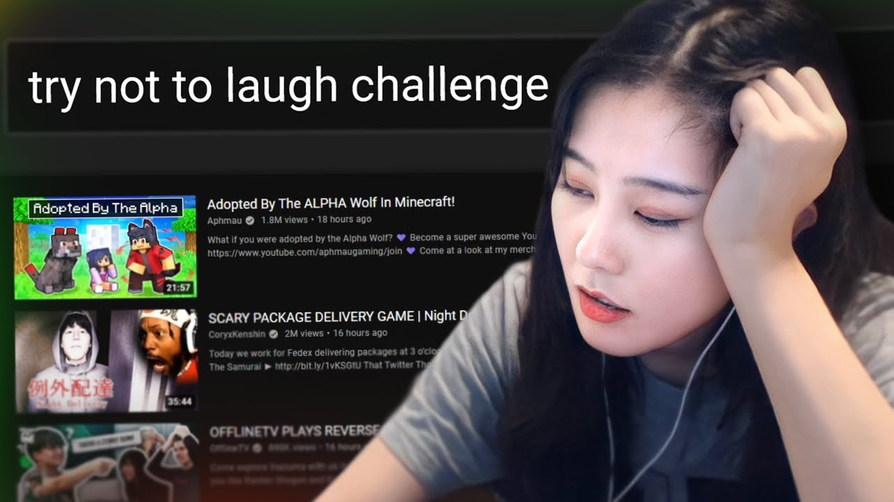 39daph Tries to Laugh at Youtube Videos (for 2 hours)