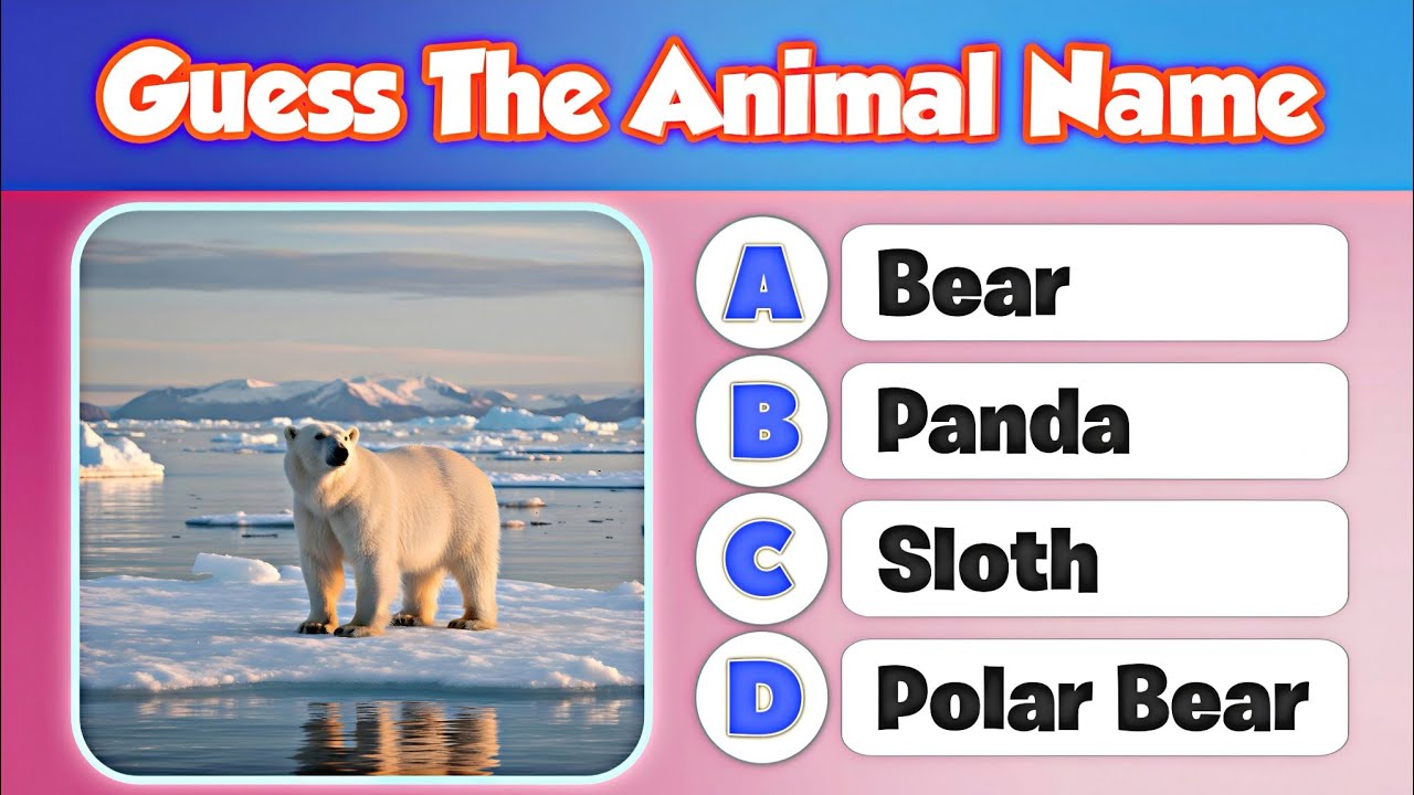 Animals Name Challenge 🧠 | Can You Guess?