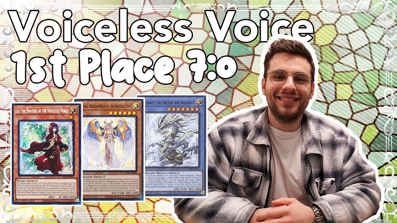 Yu-Gi-Oh! Voiceless Voice | 1st Place Deck Profile | 7:0 Locals | Johnny S.