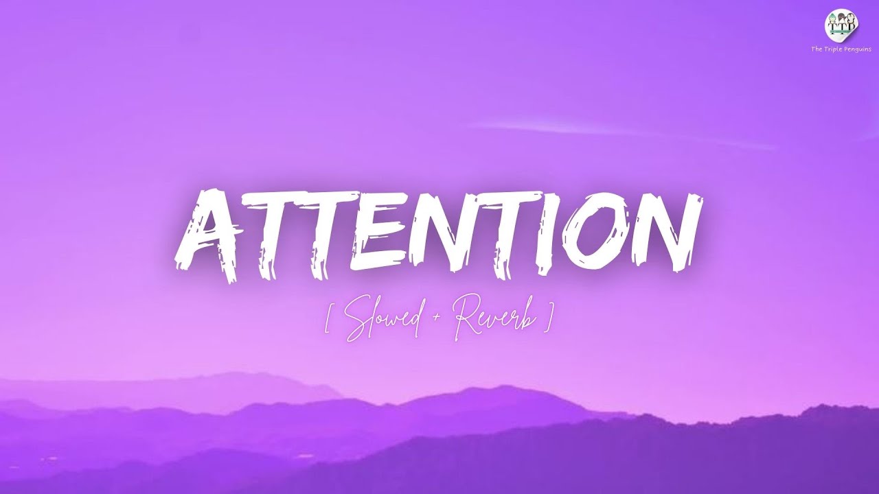 🎧 Attention (Slowed + Reverb) | Charlie Puth | The Triple Penguins Lofi
