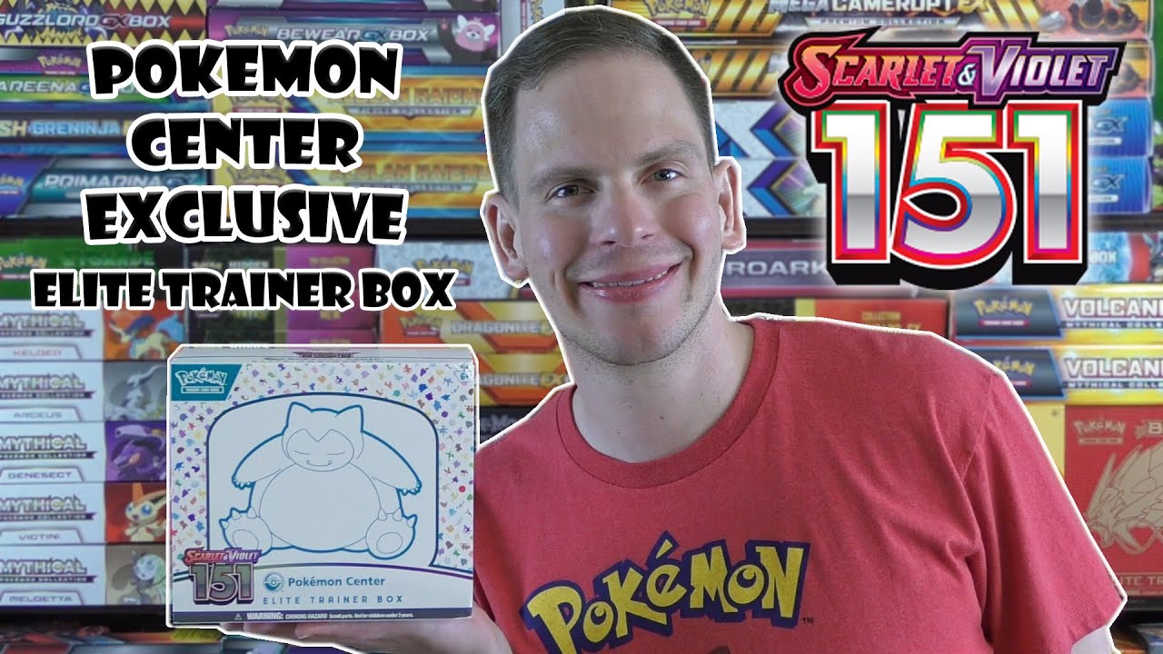 Открытие коробки элитного тренера Pokemon 151