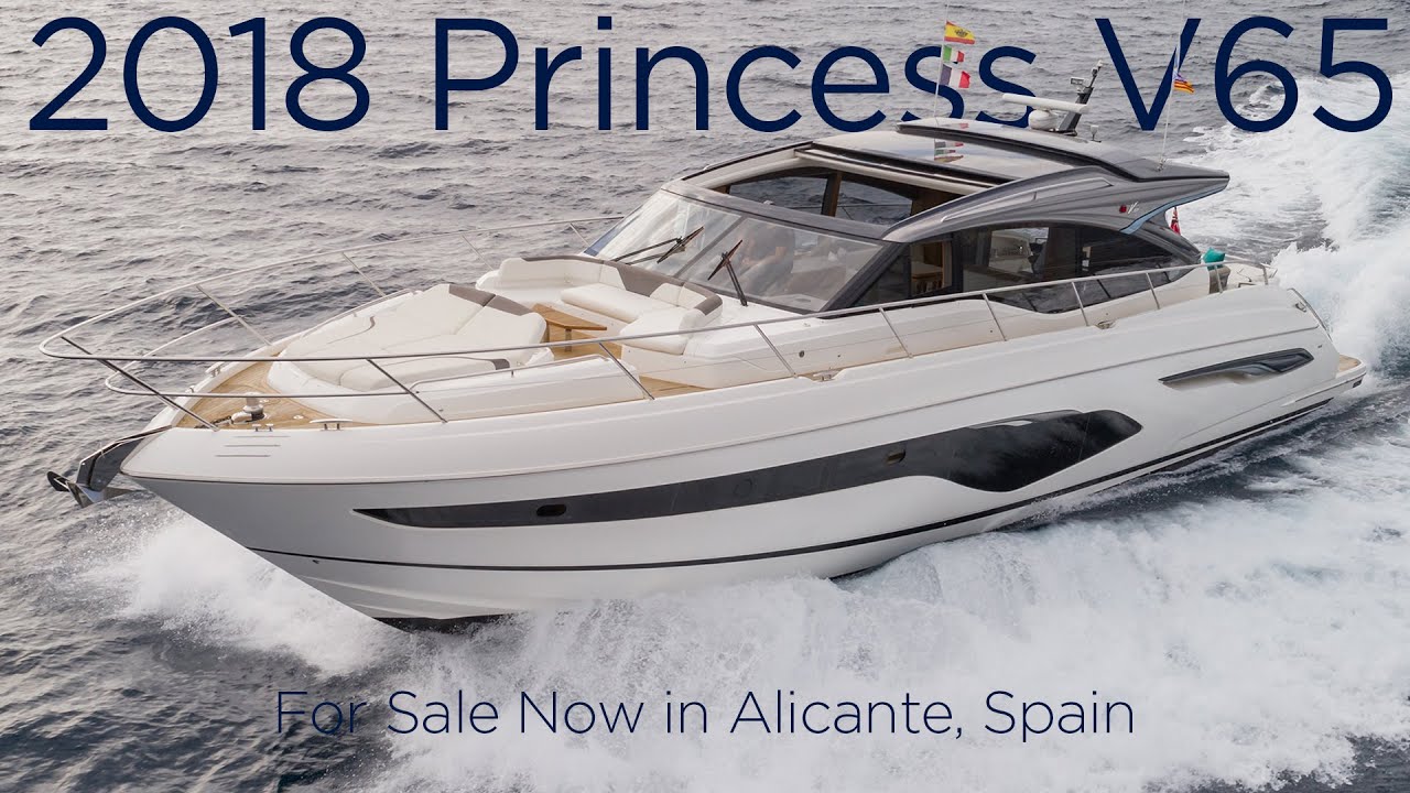 2018 Princess V65 'Alana' FOR SALE