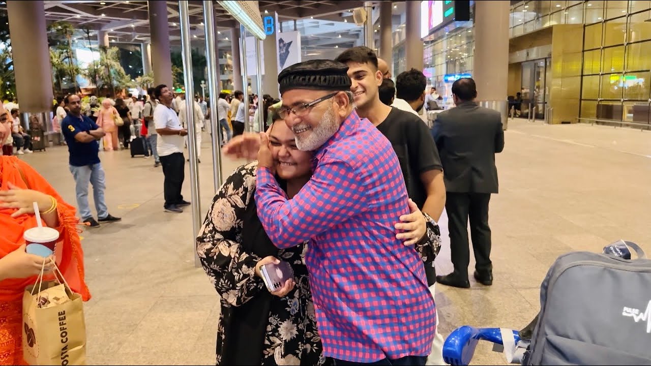 Riza Rehan ke PAPA aa gaye QATAR Se 😍 ✈️| Viral Mango Recipe 🥭