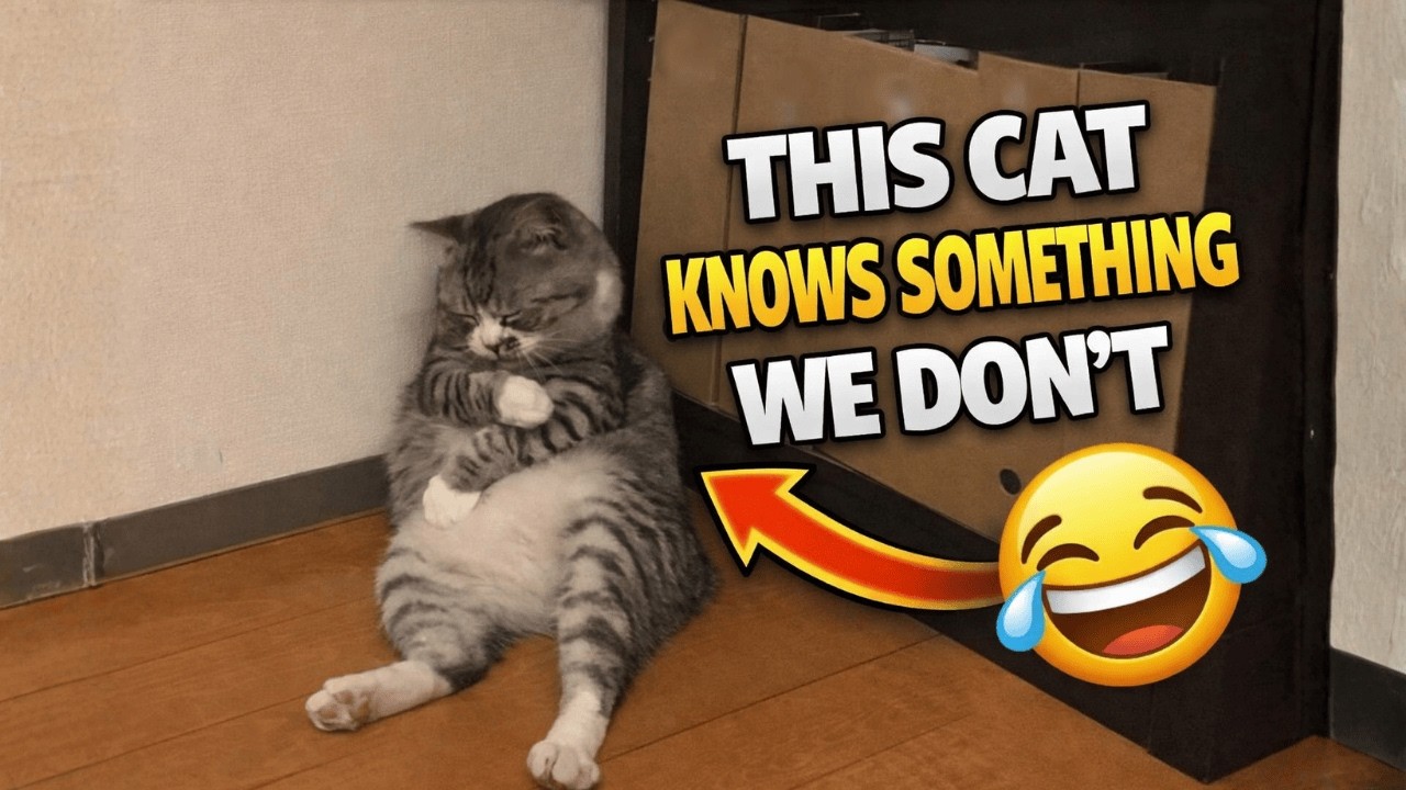 This Cat Knows Something We Don’t 😂