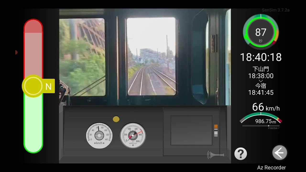 SenSim＿筑肥線（下山角ー今宿）