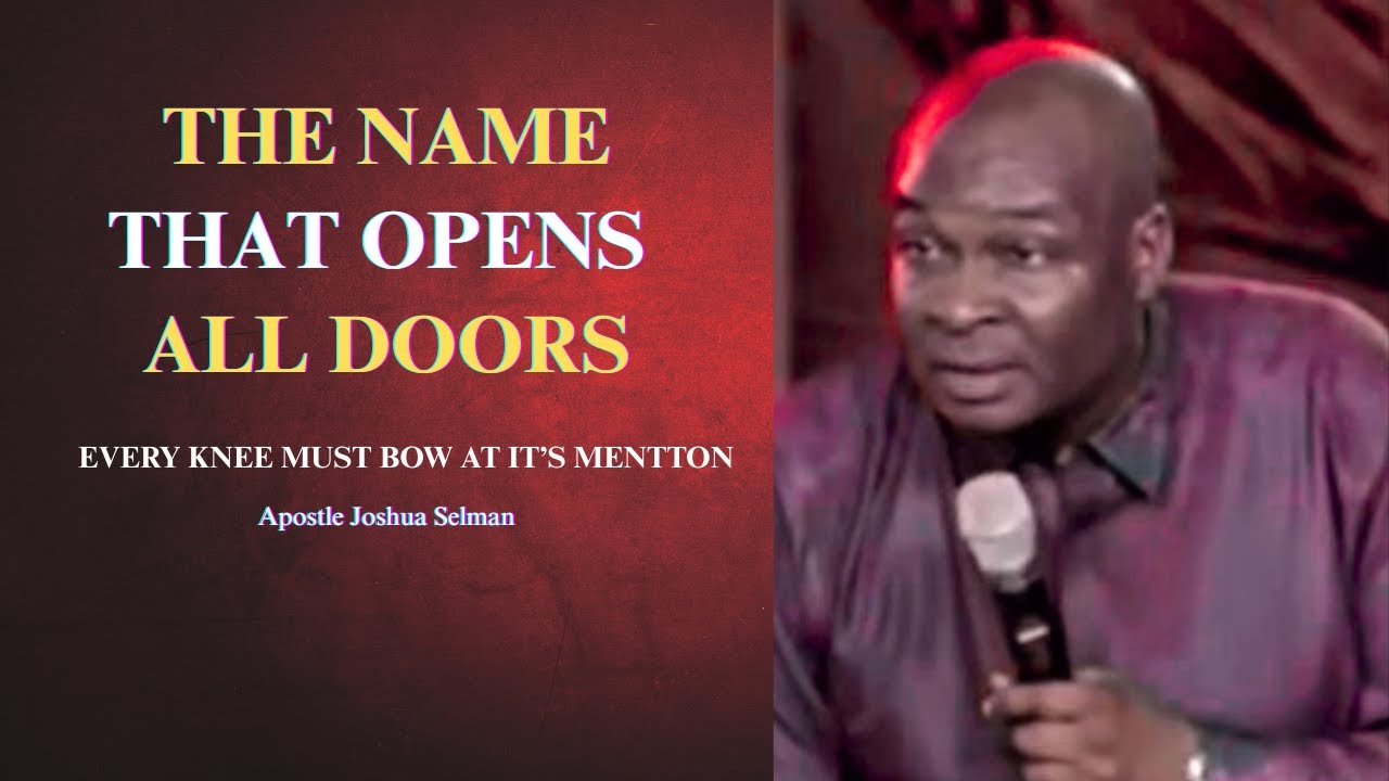Jesus the name above every other name || Apostle Joshua Selman
