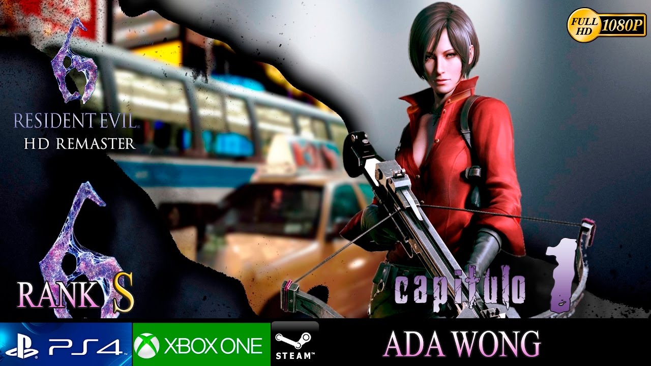 Resident Evil 6 HD Campaña Ada Wong Capitulo 1 | Gameplay Español Parte 16 | Inmersion No HUD 1080p