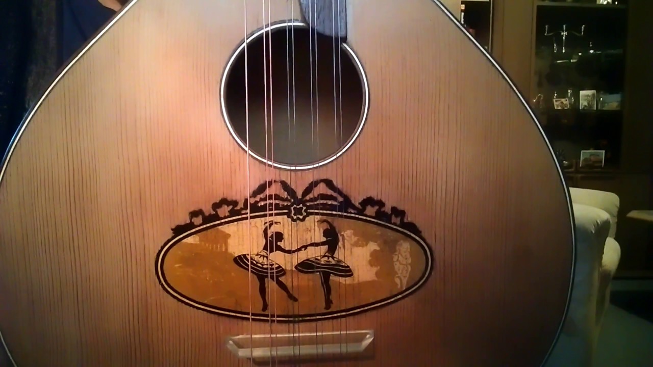 Waldzither Melodien --- Hoch oben auf dem Berg...