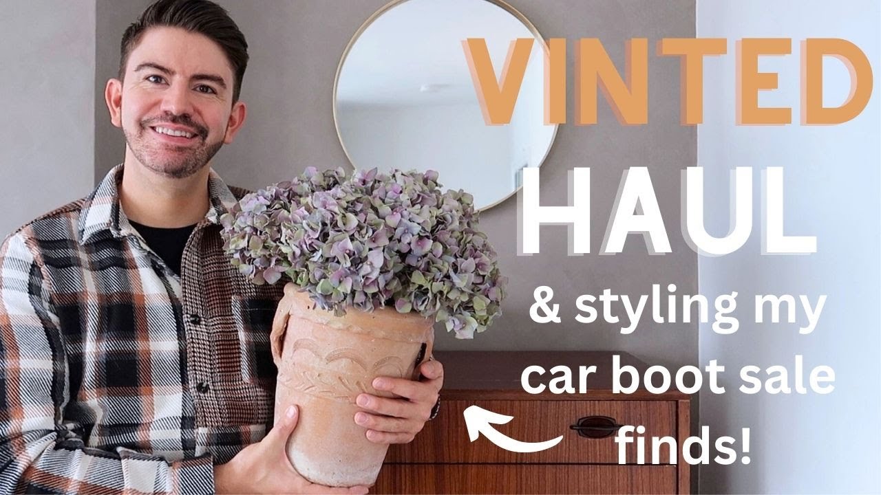 VINTED HAUL & STYLING MY CAR BOOT SALE FINDS! | MR CARRINGTON