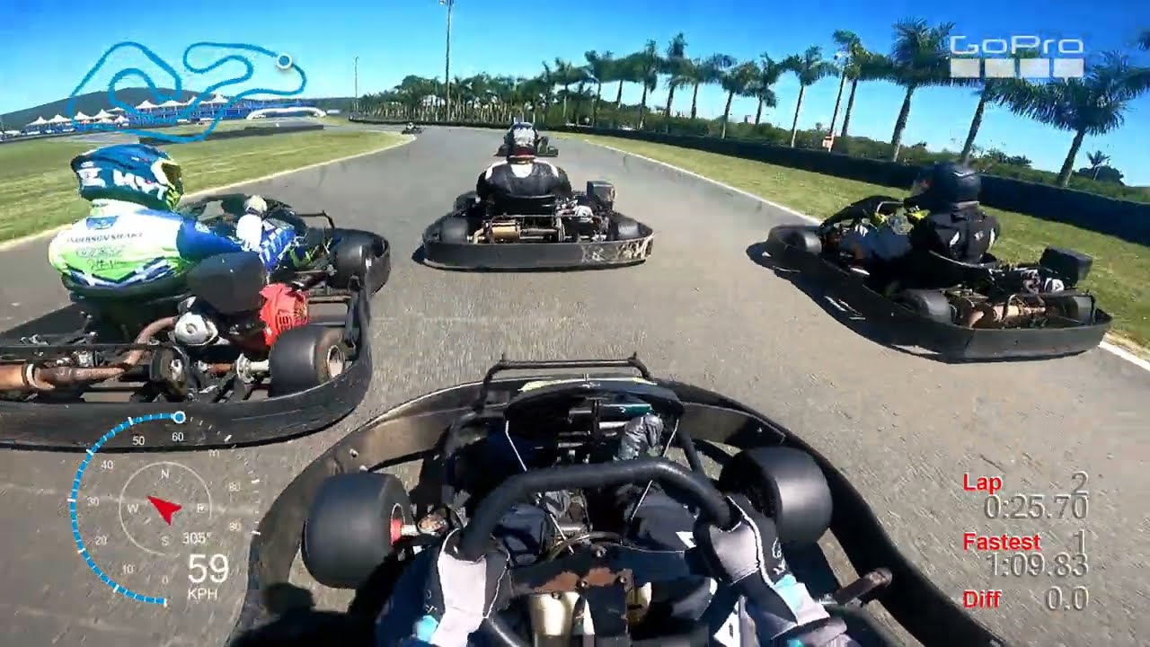 Onboard Kart Beto Carrero - Floripa Kart - Bateria 1 - 05/11/2023