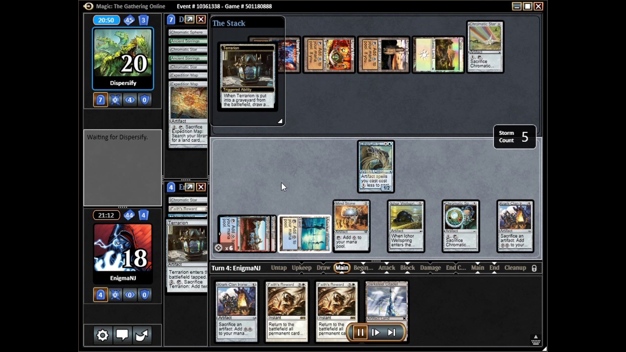 Modern MTG: Fireweaver Eggs vs GW Tron