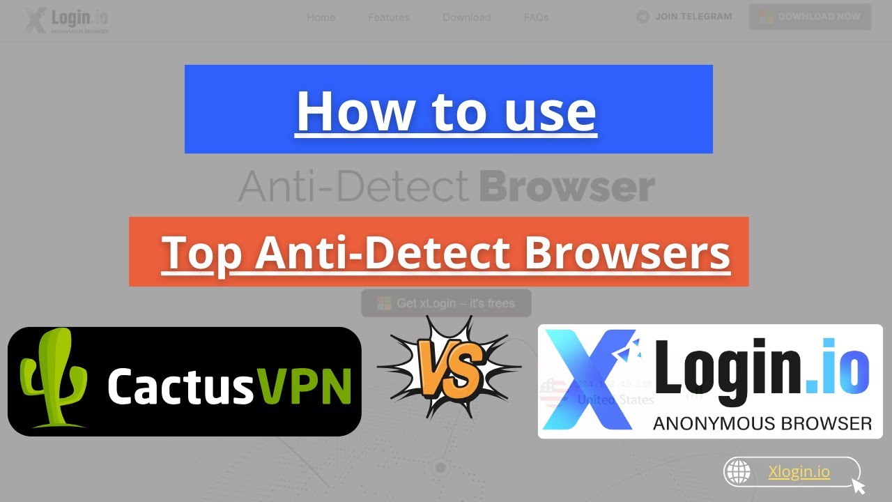 Tutorial: CactusVPN + xLogin.IO &ndash; Identity-Protected Browser