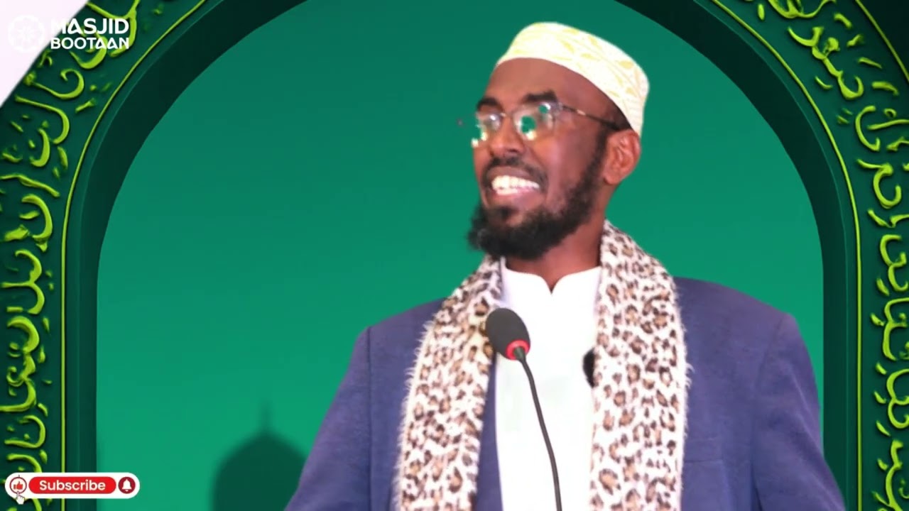 Muhiimadda iyo Fadliga Gaarka ah ee Bisha Shacbaan // Khudbadda Jimcaa : Sheekh Maxamed Caydiid