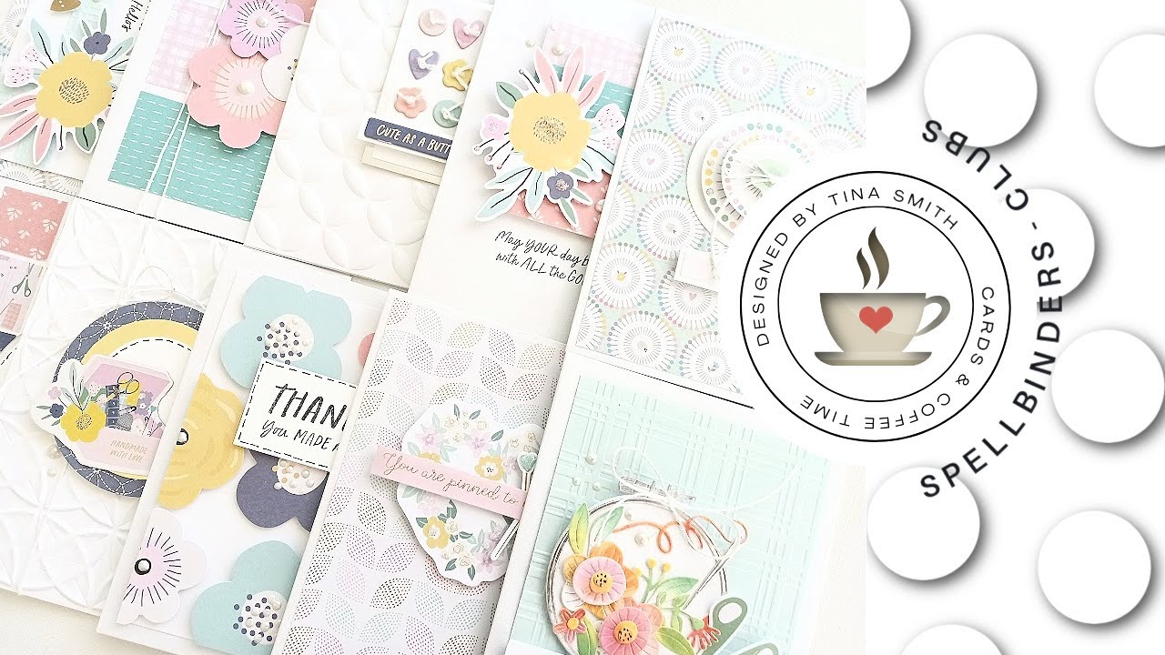 10 Cards - 1 Kit | Spellbinders | Card Kit of the Month | September 2022 | Sew Happy