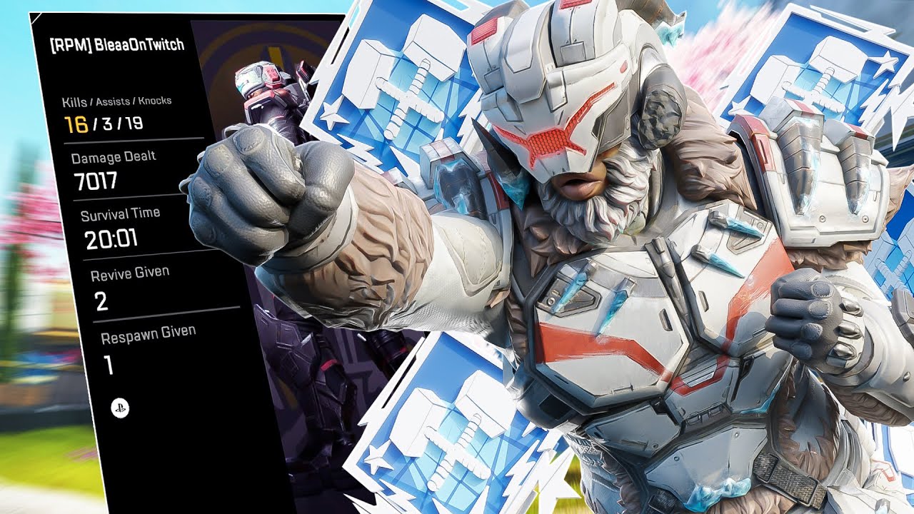 MY PERSONAL DAMAGE RECORD IN APEX LEGENDS! (7k+ damage)