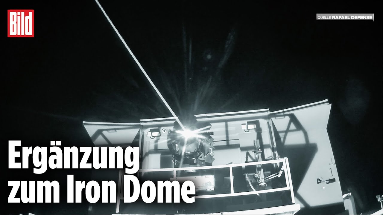 ISRAEL: Dieser Laser soll Raketen abwehren